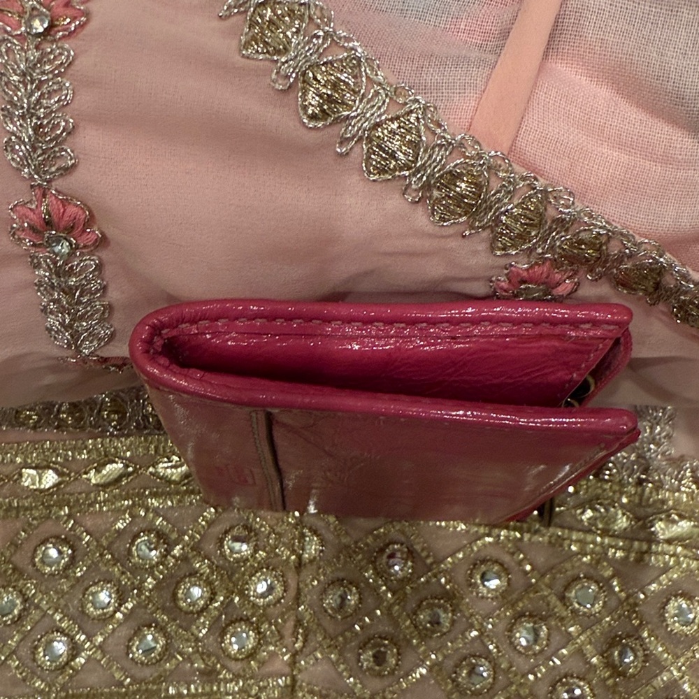 Coach Pink Leather Women's Wallet - Picture 11 of 12